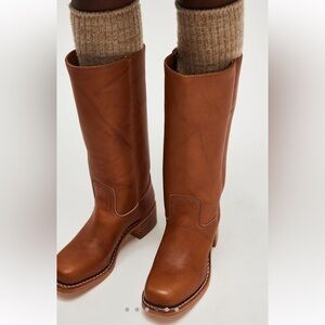 FRYE 14L Campus Tall Boots- Extended Calf- 11 US